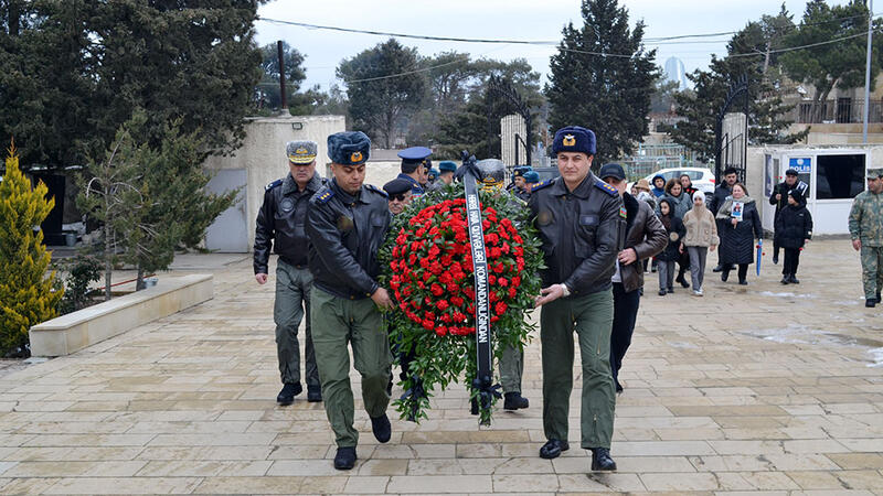 Şəhid hərbi pilot Famil Məmmədlinin xatirəsi yad edildi -