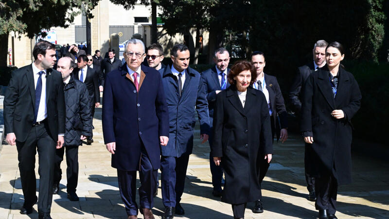 Şimali Makedoniya Prezidenti Ulu Öndər Heydər Əliyevin xatirəsini andı