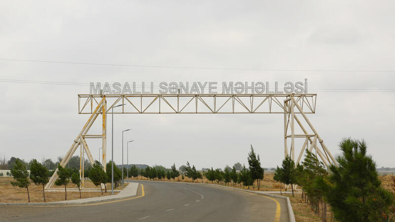 Masallı Sənaye Məhəlləsində 14,4 milyon manatlıq məhsul istehsal edilib