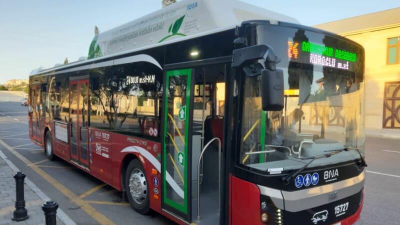 Bakıda xəttə çıxan avtobusların sayı artdı