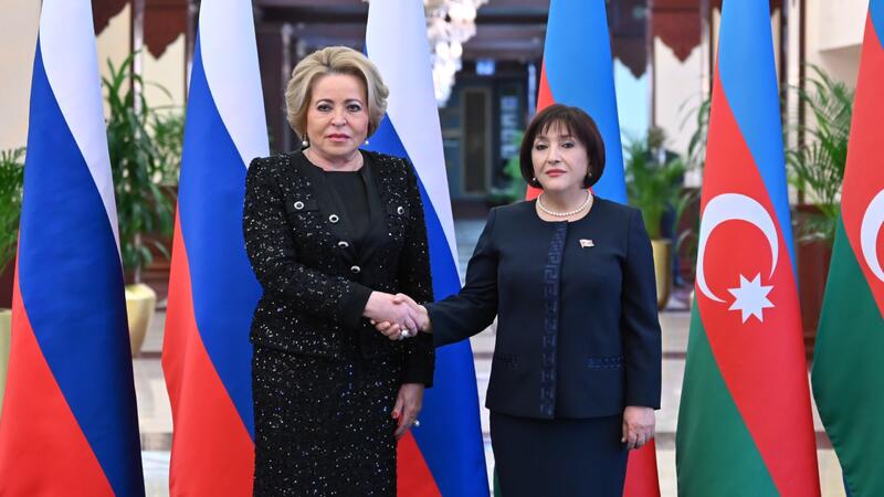 Sahibə Qafarova Valentina Matviyenko ilə görüşdü