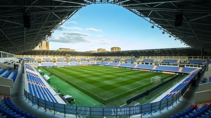 Azərbaycan - Belarus oyununun stadionunda isti su problemi -