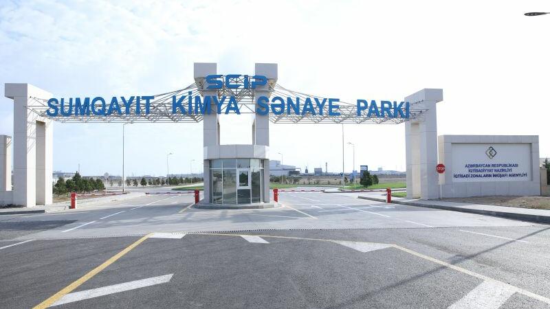 Sumqayıt Kimya Sənaye Parkına 5,5 milyard manatdan çox investisiya yatırılıb