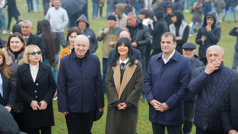 Gürcüstanın dövlət naziri soydaşlarımızın Novruz şənliyinə qatıldı