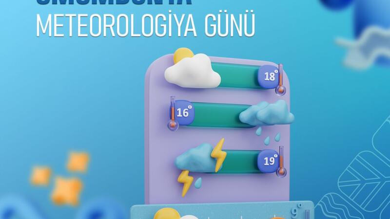 23 mart Ümumdünya Meteorologiya Günüdür