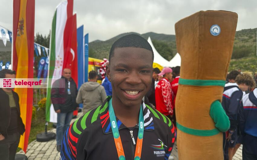 Suqovuşanda qızıl medal qazanan idmançı: Ölkəmi layiqincə təmsil etdiyimə görə qürur duyuram