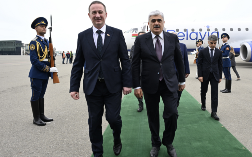 Belarusun Baş naziri Azərbaycana gəldi