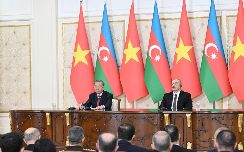 Vyetnam lideri Birgə Bəyanatda əks olunan müddəaların icrası üçün beş məsələ təklif etdi