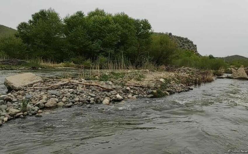 Kürdə suyun səviyyəsi artdı