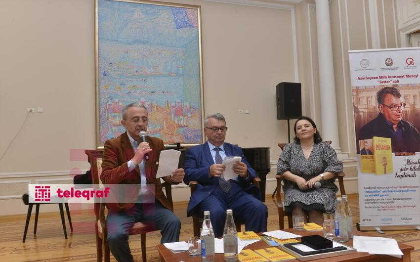 İon Deakoneskunun “Müsahibə” şeir kitabının təqdimatı oldu -