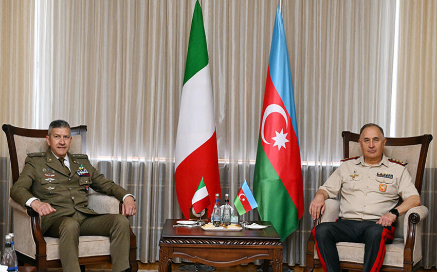 Kərim Vəliyev İtaliya nümayəndə heyətini qəbul etdi