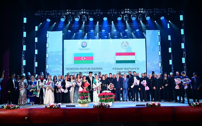 Tacikistanda Azərbaycan Mədəniyyəti Günlərinin qala konserti keçirildi -