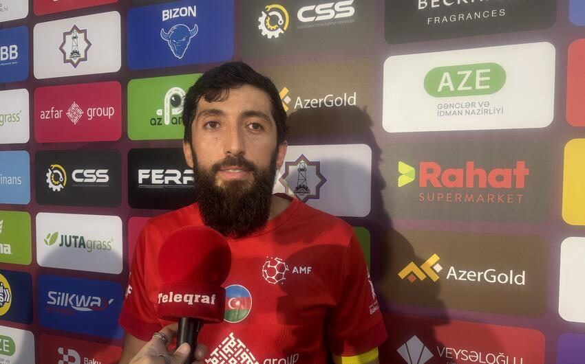 Azərbaycan millisinin kapitanı qələbəni cümə günü ilə əlaqələndirdi