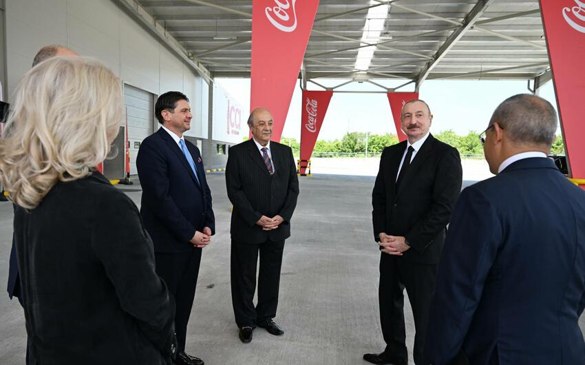 “Azerbaijan Coca-Cola Bottlers” MMC-nin İsmayıllıda yeni istehsal müəssisəsi açıldı