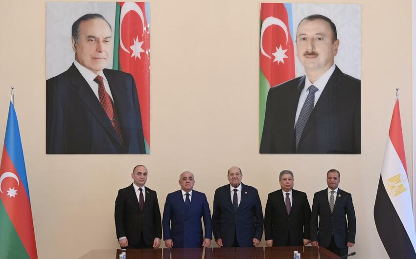 Əli Əsədov Misir Senatının sədri ilə görüşdü