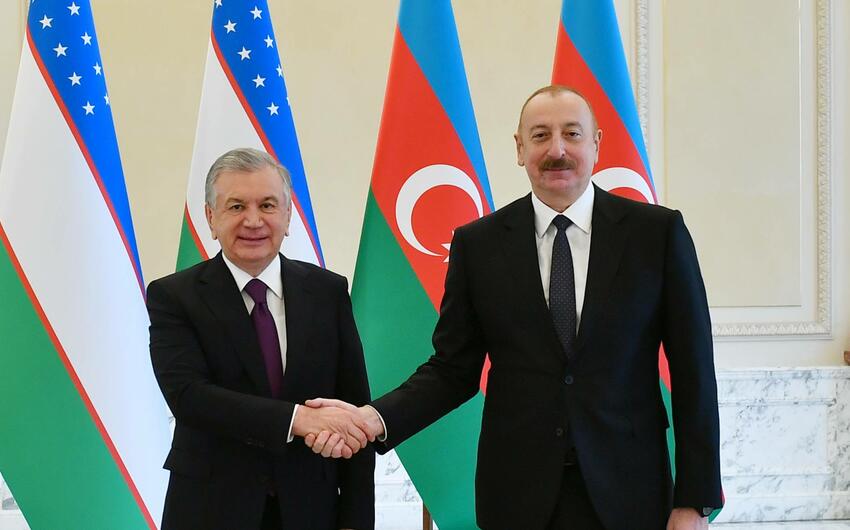 Şavkat Mirziyoyev İlham Əliyevə təbrik məktubu göndərdi