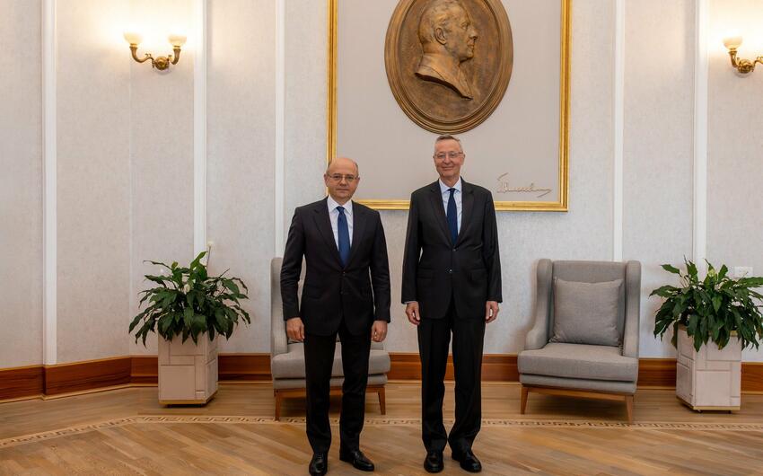 Almaniya ilə "yaşıl enerji" sahəsində əməkdaşlıq müzakirə edildi