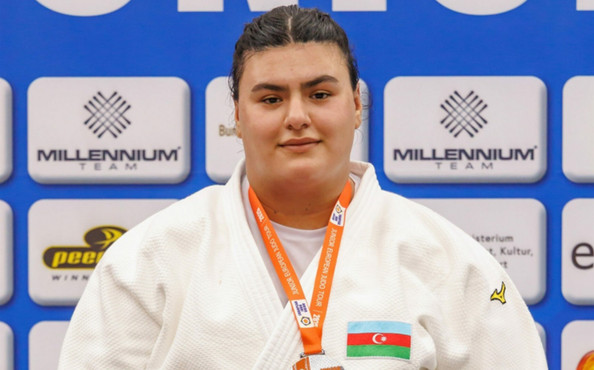 Avropa Kuboku: Azərbaycan cüdoçusu gümüş medal qazandı -