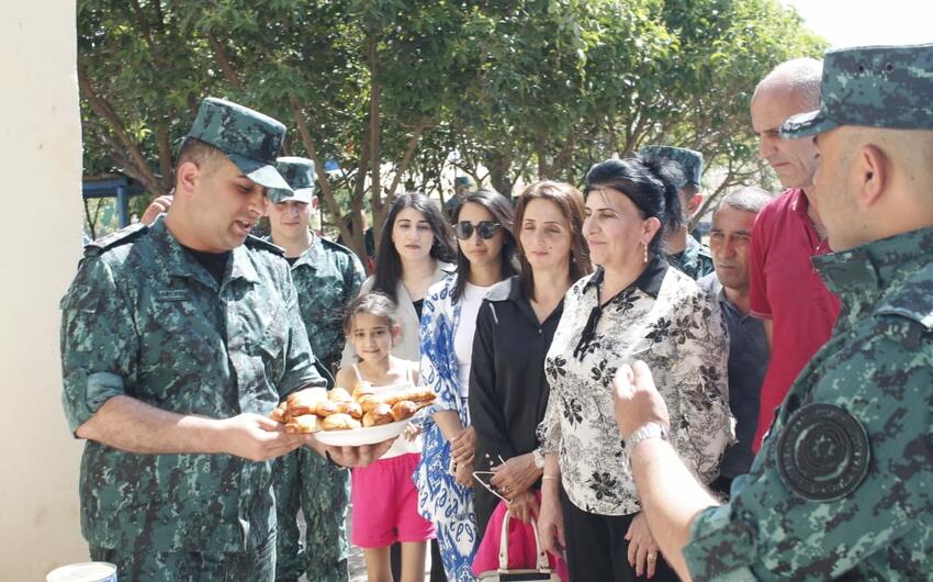 Hərbi hissələrdə “Açıq qapı günü” keçirildi