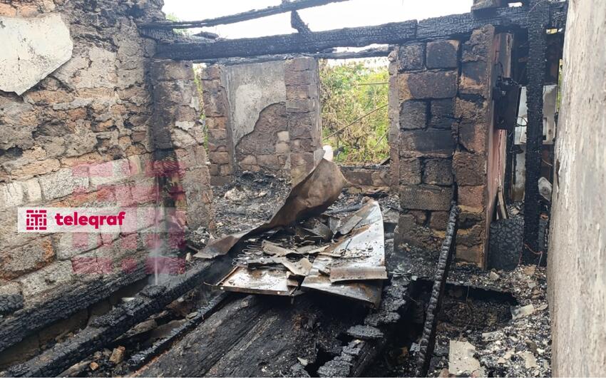 Sabirabadda dəhşətli yanğın: ata, ana və iki azyaşlı uşaqları öldü - TƏFƏRRÜAT -