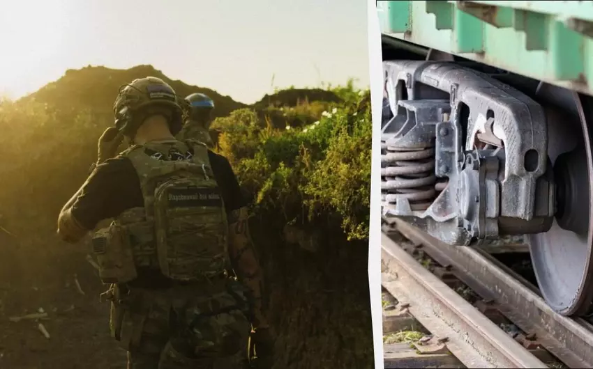 Ukrayna Rusiya hərbi texnikasını daşıyan qatarı vurdu