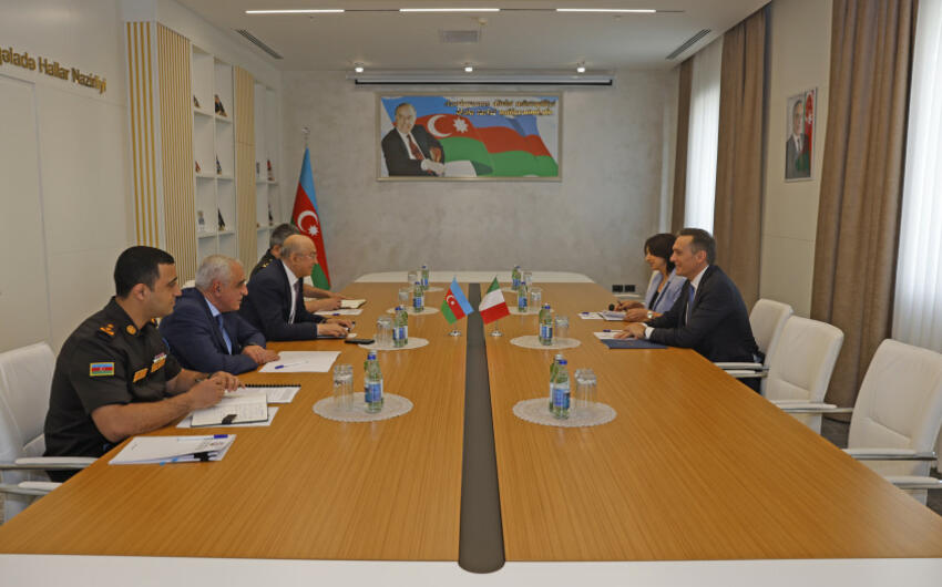 Kəmaləddin Heydərov İtaliyanın səfiri ilə görüşdü