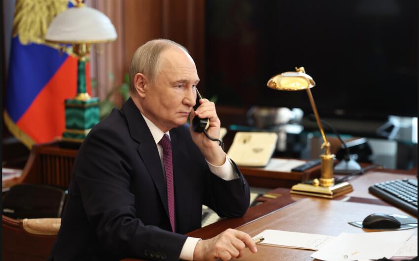 Putin Pezeşkian və Netanyahu ilə danışdı -