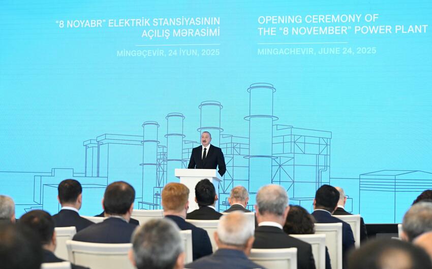 Dövlət başçısı: Son 20 il ərzində biz Azərbaycanın energetika sistemini demək olar sıfırdan qurmuşuq