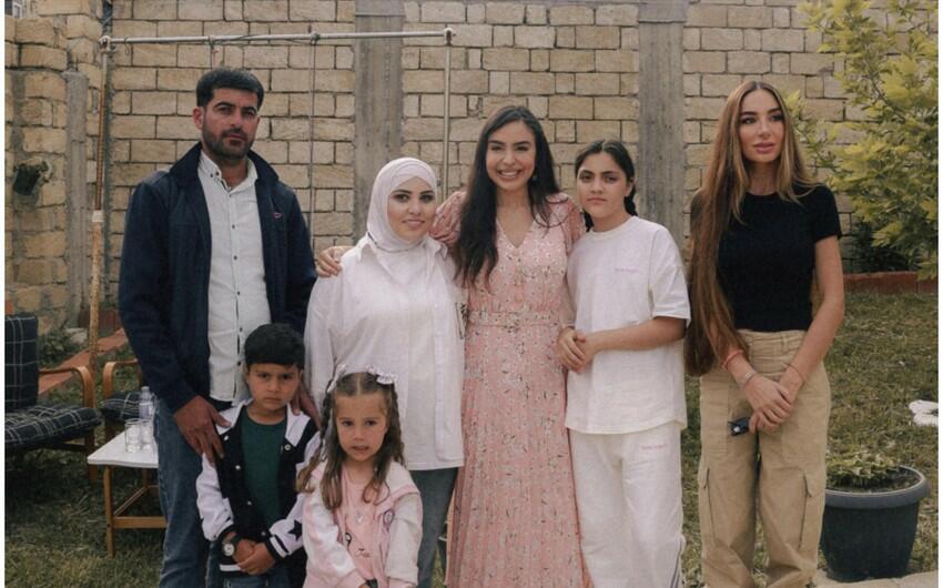 Leyla Əliyeva və Arzu Əliyeva Xızıda “Gənc arıçı” layihəsinin iştirakçısı ilə görüşdü -