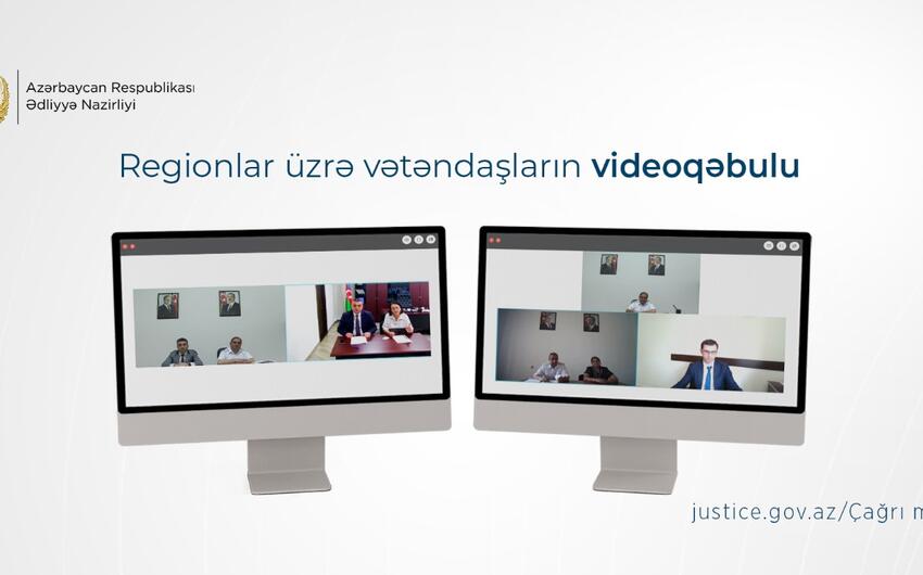 Nazirlik bölgələrdə vətəndaşlar üçün videoqəbul imkanlarını genişləndirir