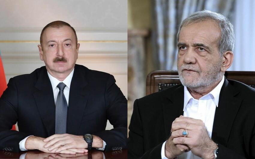 Prezident İlham Əliyev Məsud Pezeşkiana başsağlığı verdi