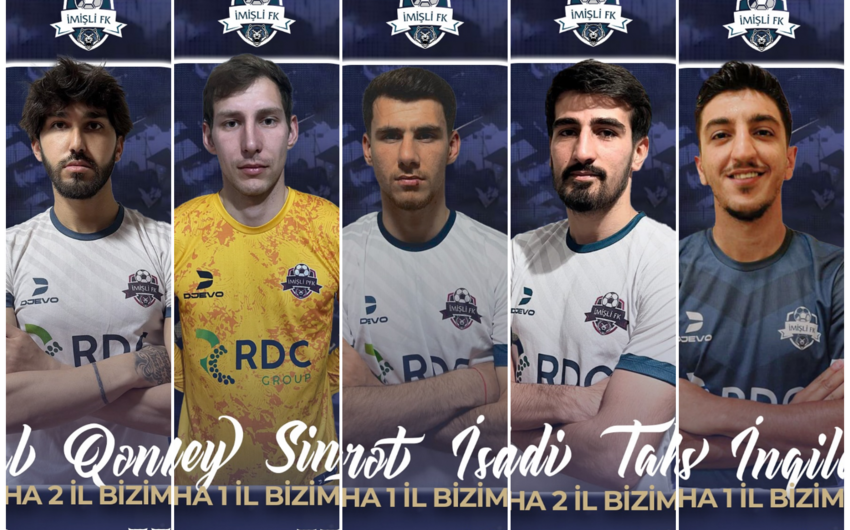 “İmişli” 5 futbolçusu ilə müqaviləni yenilədi