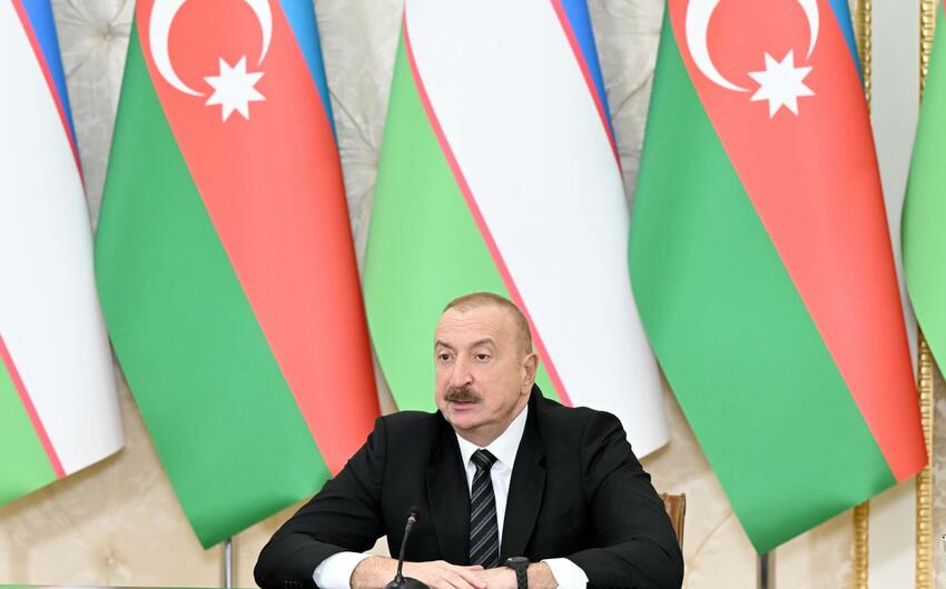 Prezident: Azərbaycan və Özbəkistan artıq bir ilə yaxındır ki, rəsmi müttəfiqlərdir