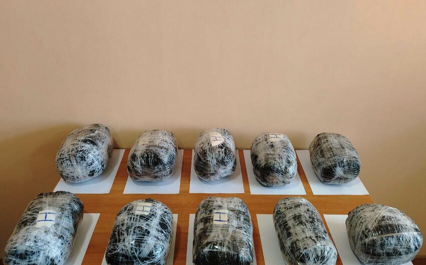 İrandan Azərbaycana külli miqdarda narkotik keçirilməsinin qarşısı alındı