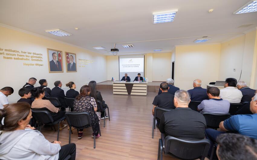 “AzerGold” rəhbərliyi Daşkəsən sakinləri ilə növbəti dəfə görüşdü