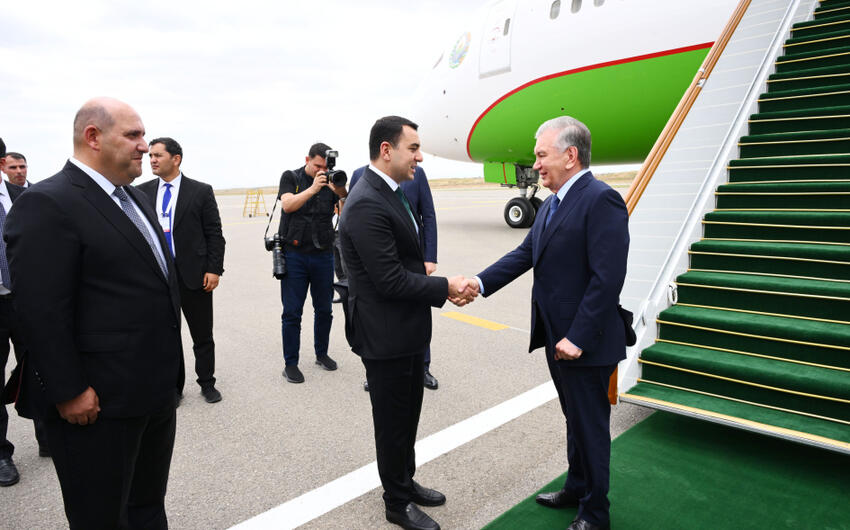 Şavkat Mirziyoyev Füzuli rayonuna səfərə gəldi