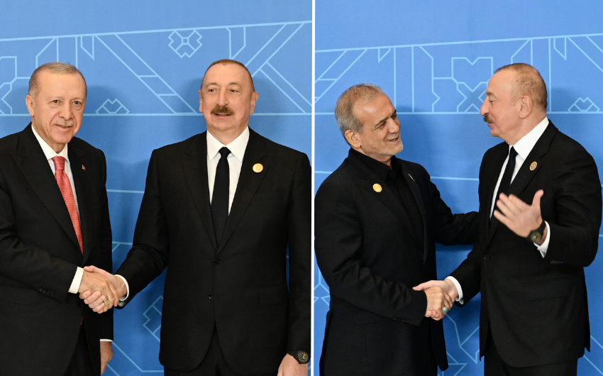 Azərbaycan lideri Xankəndidə ali qonaqlarını belə qarşıladı -