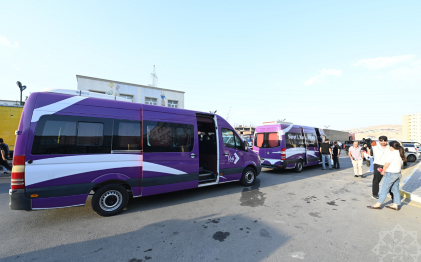 Növbəti köç karvanı Kəngərliyə çatdı, açarlar təqdim olundu  -