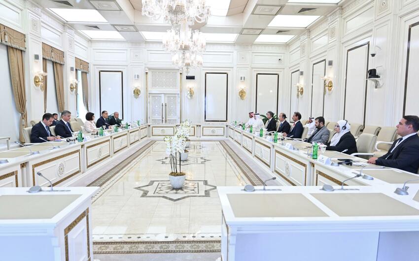 Sahibə Qafarova Çin Milli Audit Ofisinin rəhbəri ilə görüşdü