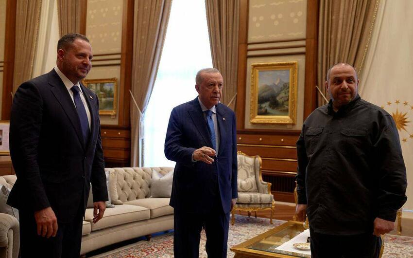Ukrayna nümayəndə heyəti Ərdoğanla müdafiə əməkdaşlığını müzakirə etdi -