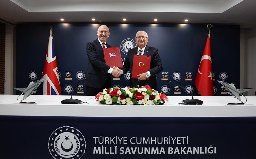 Türkiyə və Britaniya “Eurofighter” qırıcıları ilə bağlı memorandum imzaladı