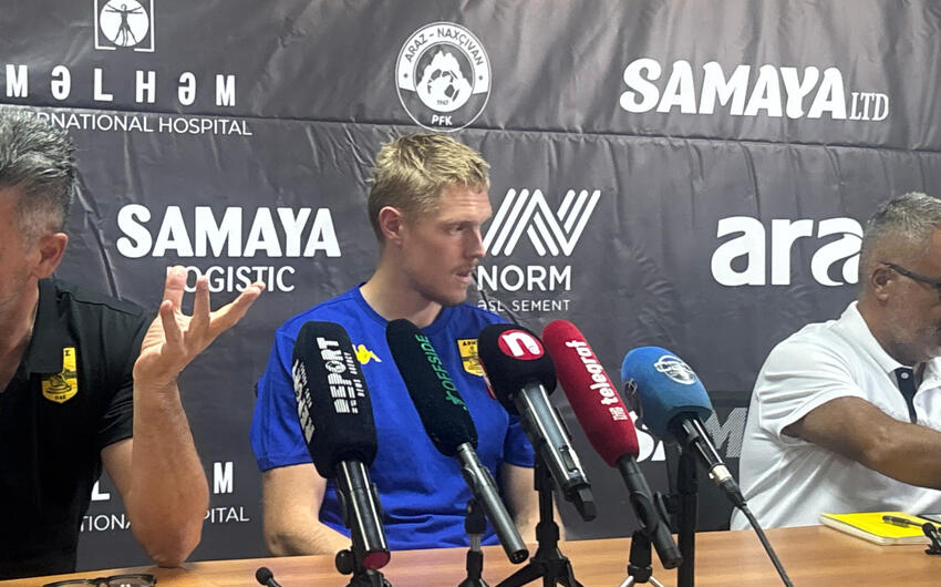 Fredrik Yensen: Bakıda maksimum nəticə əldə etmək istəyirik