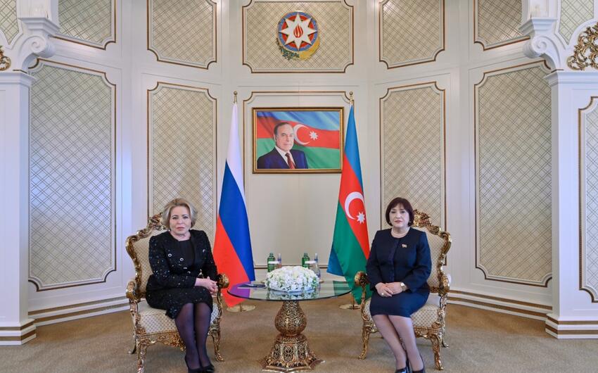 Sahibə Qafarova rusiyalı həmkarına başsağlığı verdi