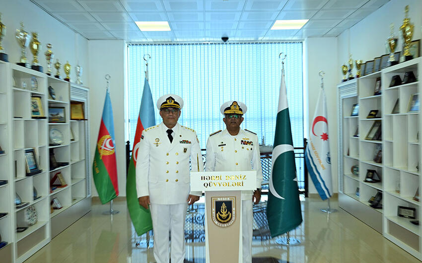 Bakıda Azərbaycan və Pakistan HDQ komandanları arasında görüş keçirildi -