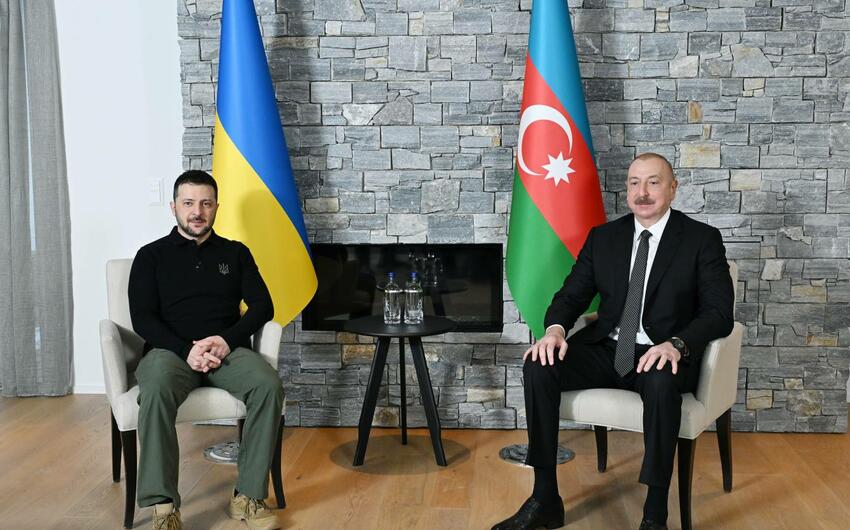 Volodimir Zelenski İlham Əliyevi təbrik etdi