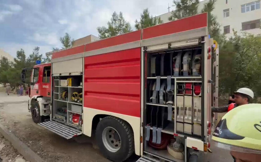 Bakıda mənzildə partlayış oldu -