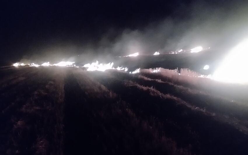 Ağdamda yanğın törədən şəxs saxlanıldı