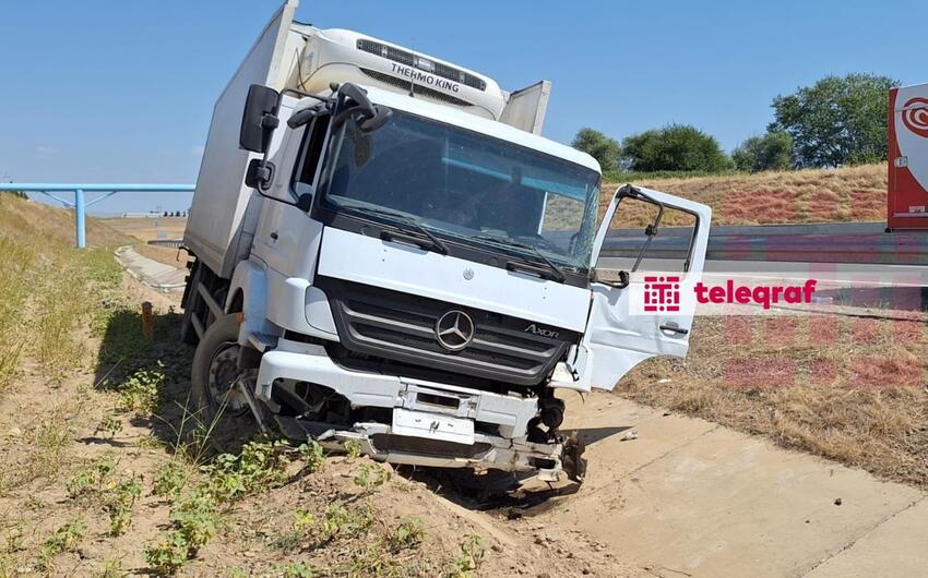 Ağstafada yol qəzası oldu -