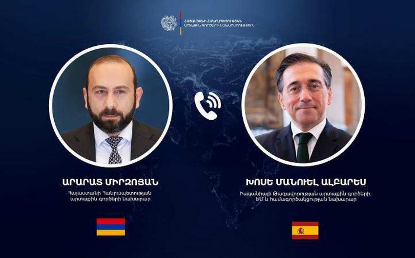 Ermənistan və İspaniya dəhliz məsələsini müzakirə etdi