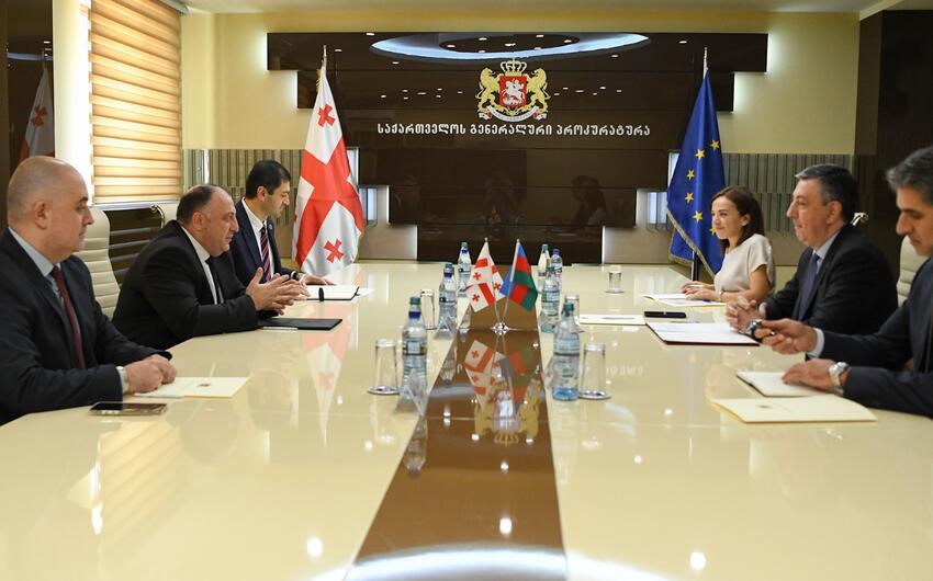 Azərbaycan səfiri Gürcüstanın yeni Baş prokuroru ilə görüşdü